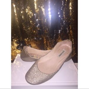 Steve Madden Glitter Ballet Flats